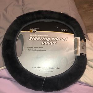 fuzzy steering wheel cover